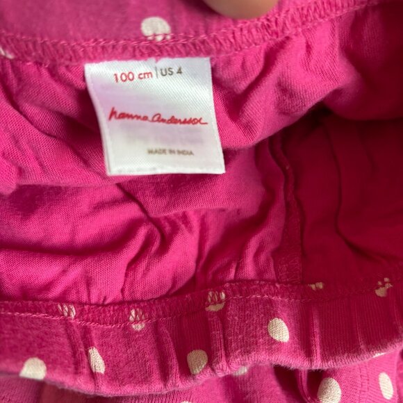 Hanna Andersson Polka Dot Skort Pink Size 100 - Picture 2 of 3